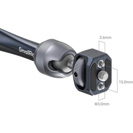 SmallRig 4900 - ramię Magic Arm z bolcami pozycjonującymi ARRI, 28cm_3